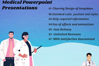 design professional medical pwerpoint presentations