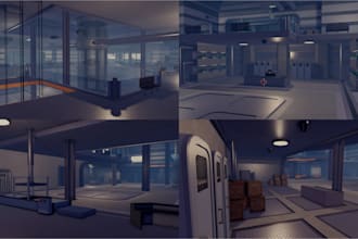 build a roblox game map model for you