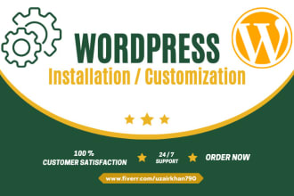 create, redesign, rebuild, edit, fix wordpress website