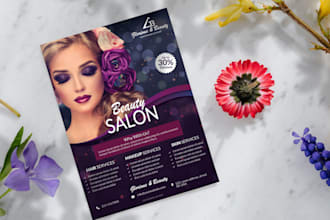 design simple, custom and professional flyer and brochure