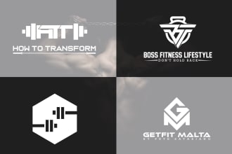do 3d mockup , sport , and health logo