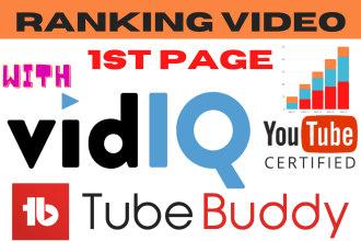 youtube video SEO using tubebuddy and vidiq
