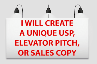 create unique sales copy or written website content