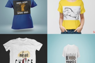 design amazing and creative t shirts design