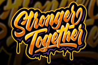 graffiti lettering typography for your logo