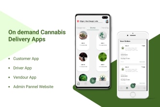 develop ready to launch cannabis delivery app