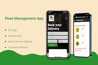 develop logistics, truck booking or tracking app