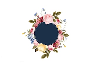 design a professional floral logo with unlimited revision