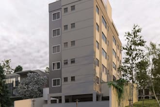 render high quality realistic exterior 3d visualisation