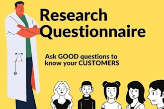 design survey questionnaire for research study