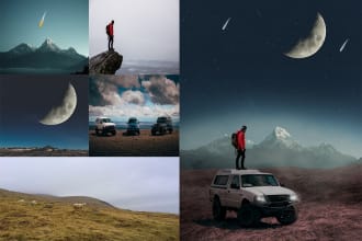 do photoshop manipulation, editing and background remove