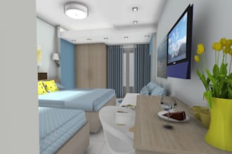 design a hotel room