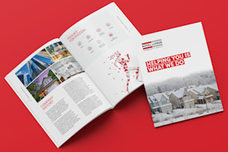 design real estate catalog and brochure design