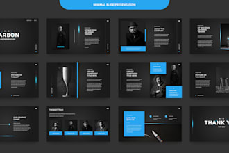 design a branded powerpoint and pitch deck presentation