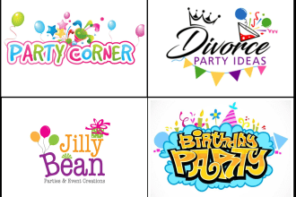 design interesting events party function decoration logo