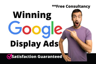 setup winning google ads display and remarketing campaign