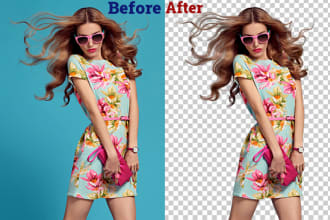 do remove background or cutout image professionally