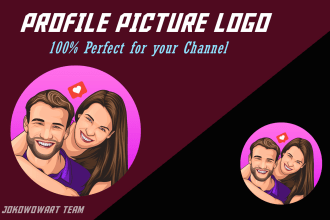 create amazing profile picture or avatar logo for kick,twitch,youtube,gamer