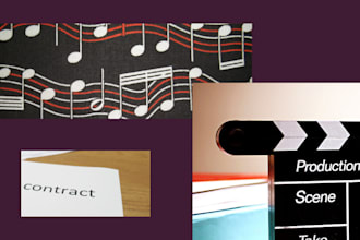 be your lawyer on entertainment law music film and contracts etc