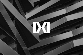 design modern geometric logo