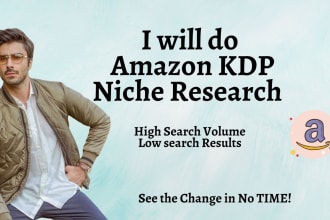 find profitable niches for amazon KDP book business
