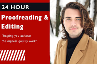 proofread and edit in 24 hours