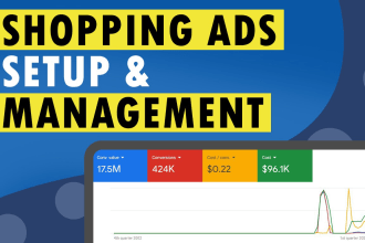 setup google shopping ads