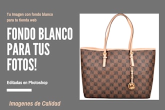 imágenes con fondo blanco para publicación en photoshop