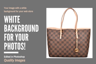 images with white background for publication in photoshop