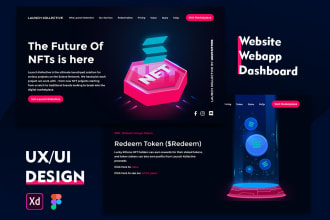 create professional and responsive UX UI design for your website