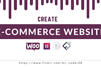 create complete ecommerce website with wordpress