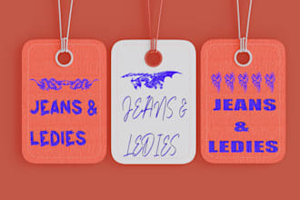 design luxury hang tags