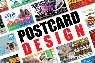 do awesome print ready postcard design within 5 hours