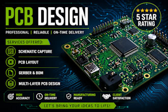 design pcb and electronic circuits