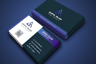 do professional minimalist business card design