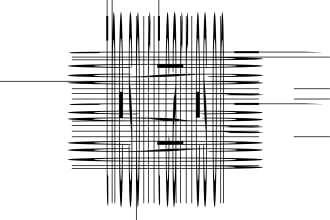 make your text or image 1 color into an optical illusion