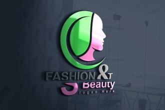 design creative beauty logo with satisfaction guaranteed