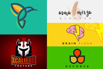 design a best modern minimalist logo design within 1 hour