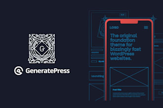 be your gutenberg expert or design website in generatepress