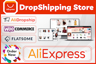 create automated alidropship aliexpress dropshipping store