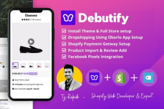 build a winning shopify dropshipping store by debutify theme