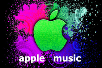 organic apple music to active music listeners on all social media platforms