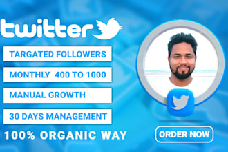 promote twitter for increase followers and engagement
