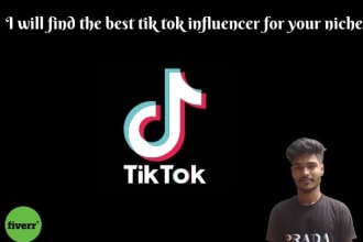 find the best tiktok influencer for your niche