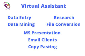do data entry with high level of concentration