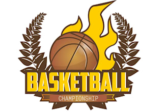 design a unique championship logo with unlimited repetitions within 12 hours