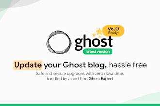 update your ghost cms blog to the latest version