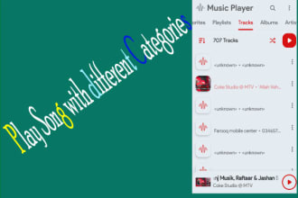 make a music player app for you at low price