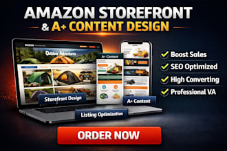 do amazon storefront design, amazon ebc design, amazon storefront