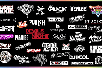 design dj, music hand drawn, rock, rap  hiphop custom  logo typography  text